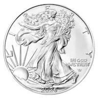2026 1 oz American Silver Eagle Coin BU