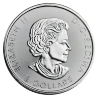 2016 Canada 1.5 Oz Silver $8 White Falcon (BU)