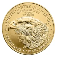 2026 1/2 oz American Gold Eagle Coin BU