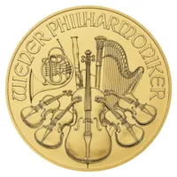 Austria 1/25 oz Gold Philharmonic BU - Random Year