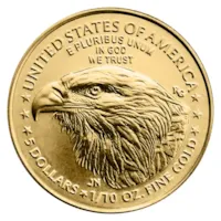 2026 1/10 oz American Gold Eagle Coin BU