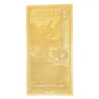 2 Arizona Goldback – 24k Aurum Gold Foil Note
