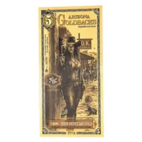 5 Arizona Goldback – 24k Aurum Gold Foil Note
