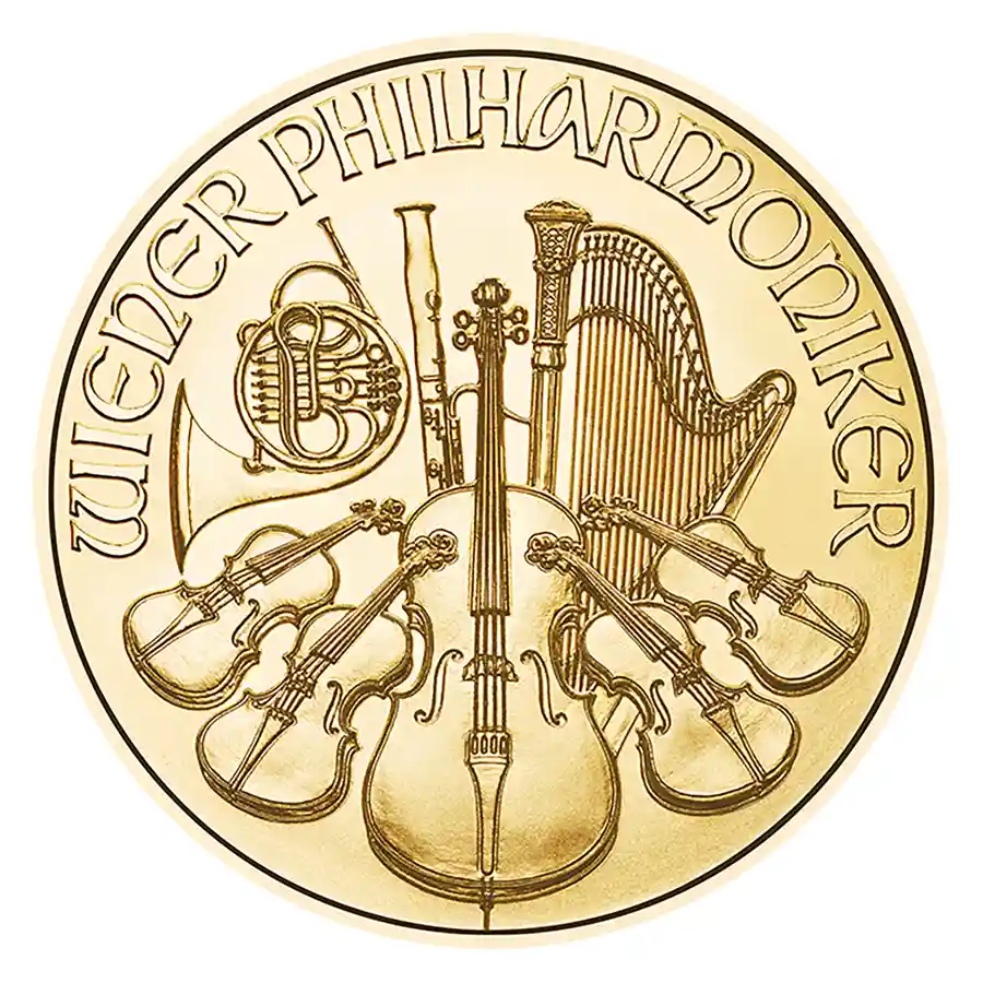 2026 1 oz Austrian Gold Philharmonic Coin BU | Bullion.com