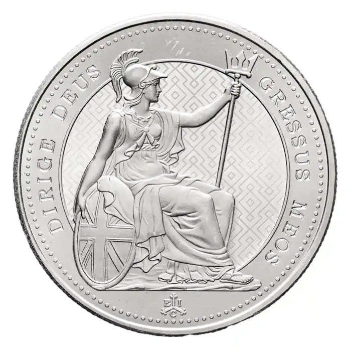 2021 Saint Helena 1.25 oz Silver Seated Britannia BU | Bullion.com