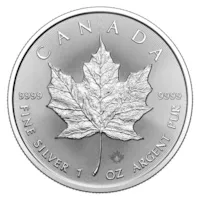 2026 1 oz Canadian Silver Maple Leaf Coin BU