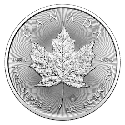 2026 1 oz Canadian Silver Maple Leaf Coin BU