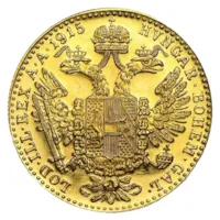 1915 Austria Gold 1 Ducat (BU-Prooflike)