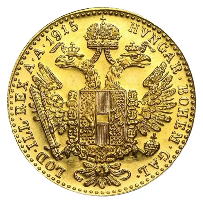 1915 Austria Gold 1 Ducat (BU-Prooflike) | Bullion.com