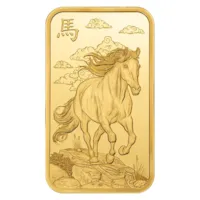 2026 1 oz Gold Bar - PAMP Suisse Year of the Horse w/ Assay