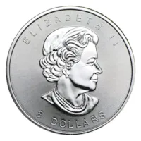 2015 Canada 1.25 oz Silver $8 Bison BU Coin
