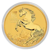 2026 Australia 1 oz Gold Lunar Horse BU - Series III