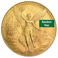 Mexico 1 oz Gold Onza &/or Libertad BU - Random Year