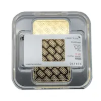 10 oz Gold Credit Suisse Bar w/ New Assay Card