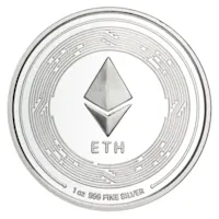 1 oz Silver Round - Ethereum