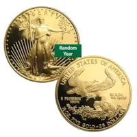 4-Coin Proof American Gold Eagle Set - Random Year (w/Box & COA)