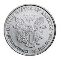 1/4 oz Silver Round - Walking Liberty