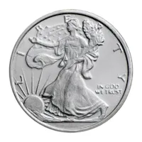 1/4 oz Silver Round - Walking Liberty