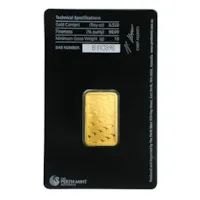 10 gram Gold Bar - The Perth Mint w/ Assay