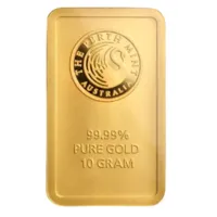 10 gram Gold Bar - The Perth Mint w/ Assay