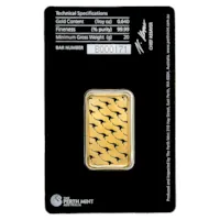 20 gram Gold Bar - The Perth Mint w/ Assay