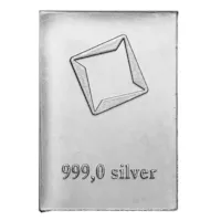 1 gram Silver Bar - Valcambi