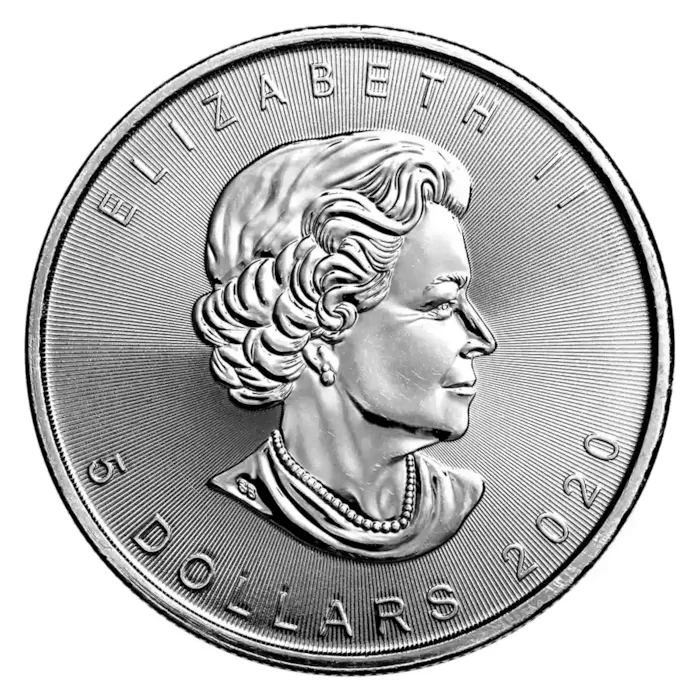 2020 Canada 1 oz Silver Coin $5 Lucky Dragon High Relief BU