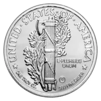 1 oz Silver Mercury Dime Round