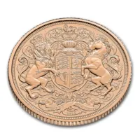2022 Great Britain Gold Memorial Sovereign BU - King Charles III