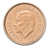2022 Great Britain Gold Memorial Sovereign BU - King Charles III