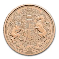 2022 Great Britain Gold Memorial Sovereign BU - King Charles III