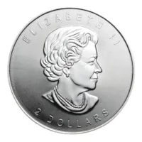 2015 Canada 3/4 oz Silver Grey Wolf (BU)