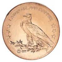 1 oz Copper Round - Incuse Indian