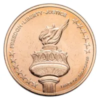 1 oz Copper Round - Statue of Liberty