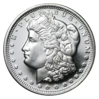 1/2 oz Silver Morgan Dollar Design