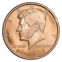 1 oz Copper Round - John F. Kennedy