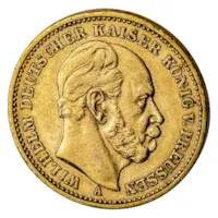 Germany Gold 20 Marks Avg Circ - Random Year