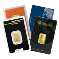 5 gram Gold Bar - Brand Name (In Assay)