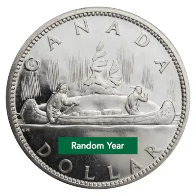 1958-1967 Canada Silver Dollar BU
