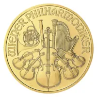 1998 1 oz Austrian Gold Philharmonic Coin BU