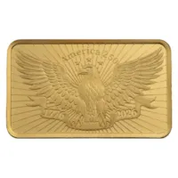 2.5 gram Gold PAMP 250th Anniversary of the USA Bar