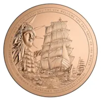 1 oz Copper Round - 2026 Sail4th 250 (in TEP)