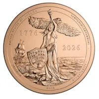 1 oz Copper Round - 2026 Sail4th 250 (in TEP)