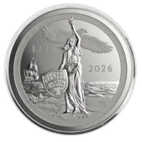 2026 Sail4th 250 1 oz Silver Proof Round (w/Box & COA)