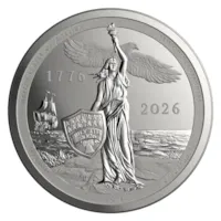 2026 Sail4th 250 1 oz Silver Proof Round (w/Box & COA)