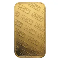 1 oz Gold Bar - Johnson Matthey (Vintage, Random Design)