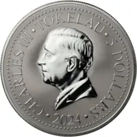 2024 Tokelau 1 oz Silver Mustang