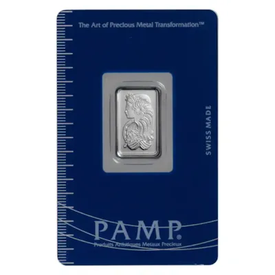 5 gram Platinum PAMP Suisse Lady Fortuna (In Assay)
